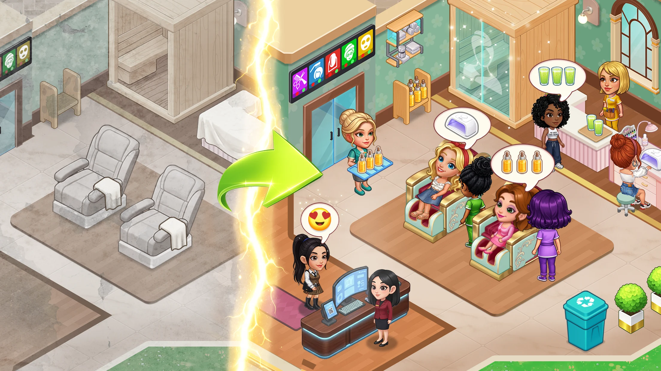 Happy Spa: Beauty Salon Games screenshot