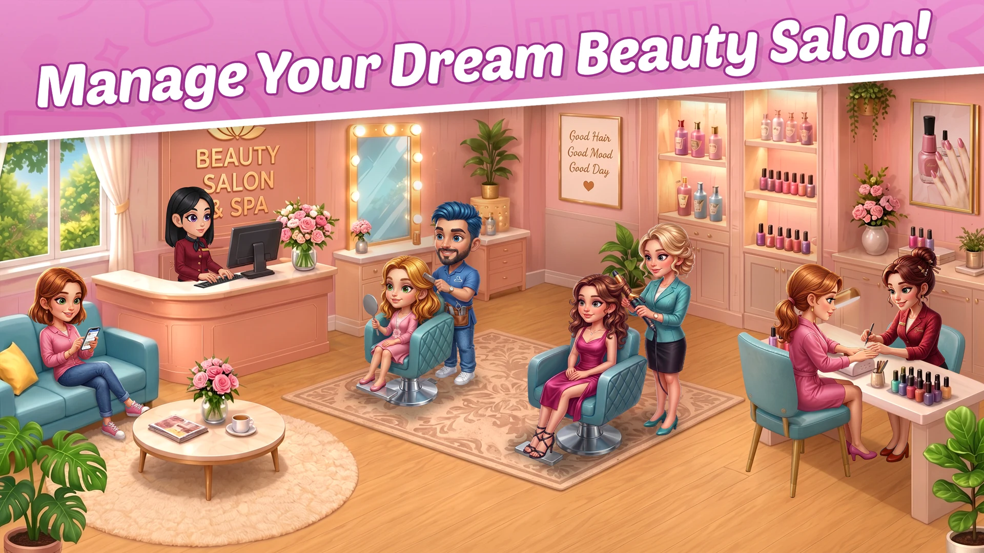 Happy Spa: Beauty Salon Games screenshot
