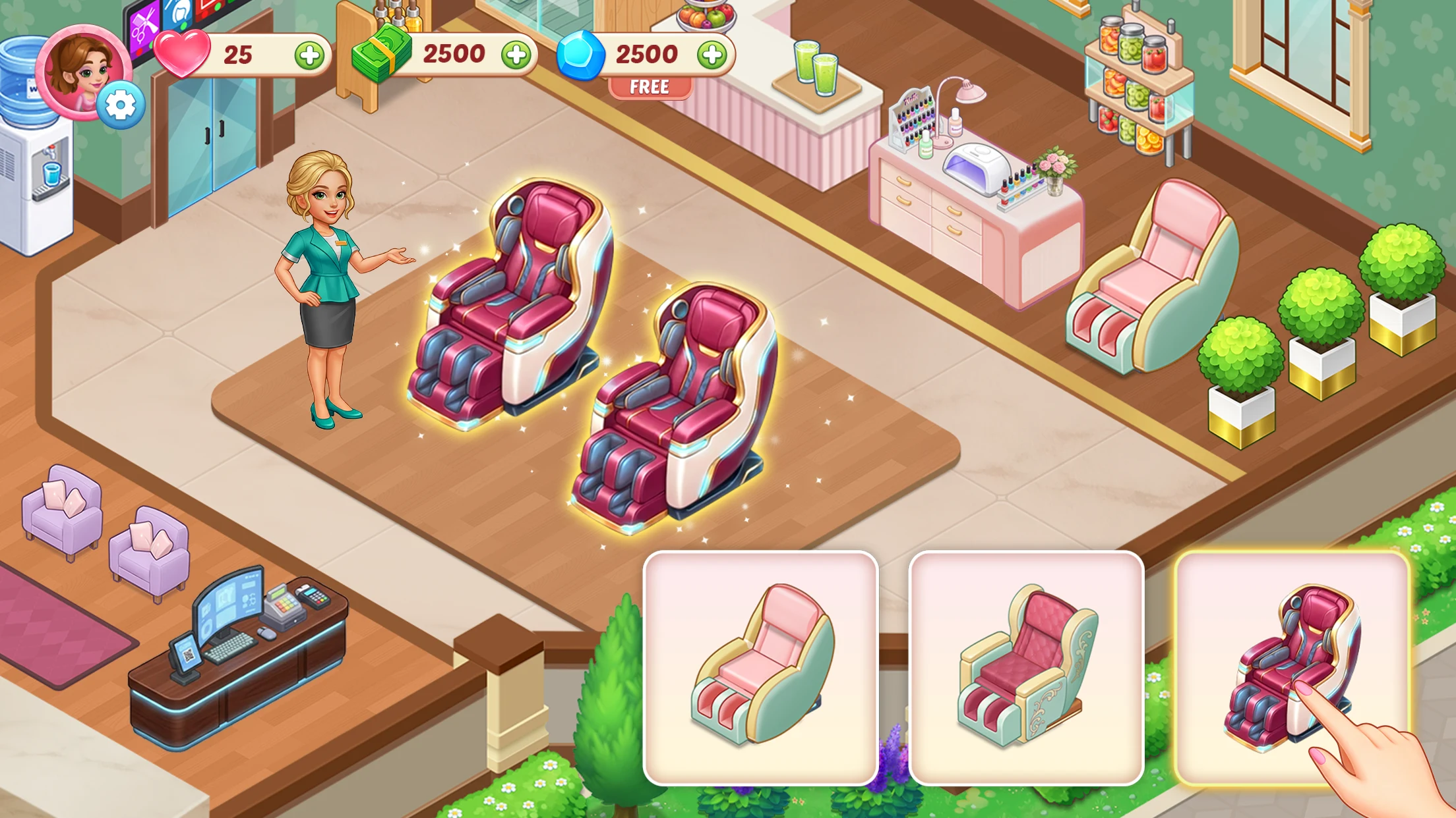 Happy Spa: Beauty Salon Games screenshot