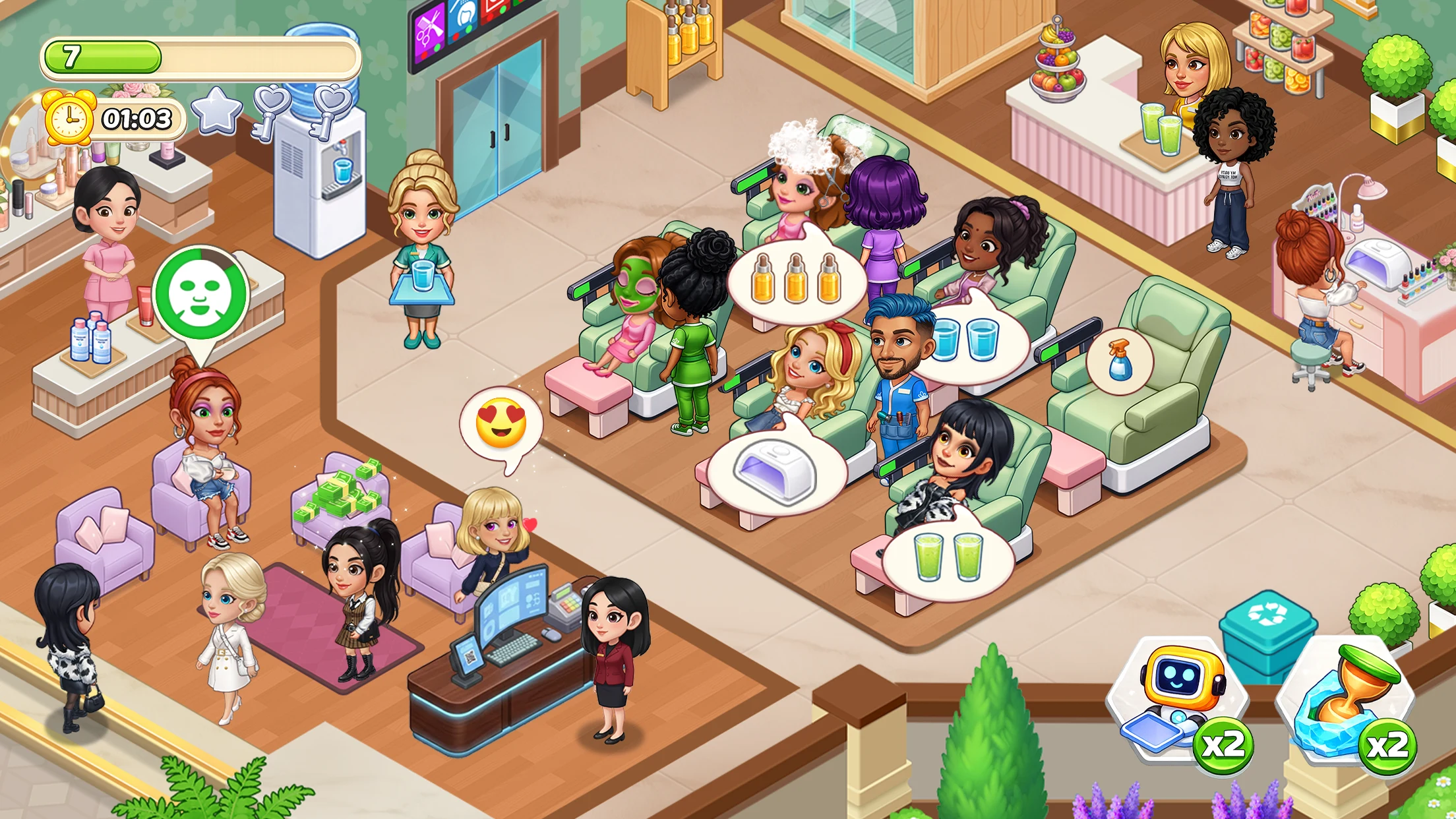 Happy Spa: Beauty Salon Games screenshot